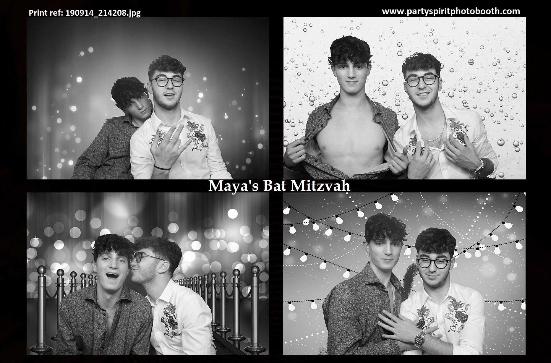 Maya's Bat Mitzvah | View more photos from the event at gallery.partyspiritphotobooth.com/u/PartySpiritPhotoBooth/Mayas-Bat-Mitzvah